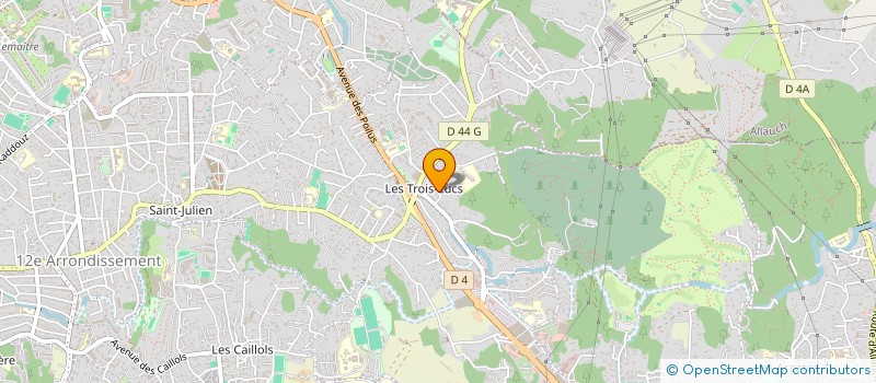 localisation de l'entreprise MADAME PATRICIA FONTAINE à MARSEILLE