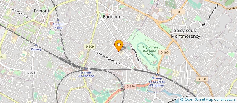localisation de l'entreprise MADAME PATRICIA FONTENAUD à EAUBONNE
