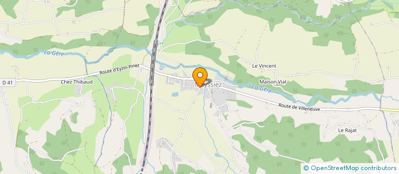 localisation de l'entreprise MADAME PATRICIA FONTOVA  MEYSSIEZ