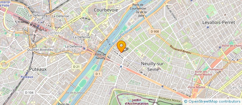localisation de l'entreprise MADAME PATRICIA FOTSO à NEUILLY-SUR-SEINE