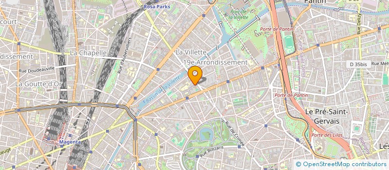 localisation de l'entreprise MADAME PATRICIA FOUCHER  PARIS