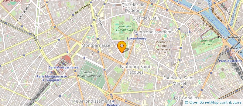 localisation de l'entreprise MADAME PATRICIA FOUCHER à PARIS