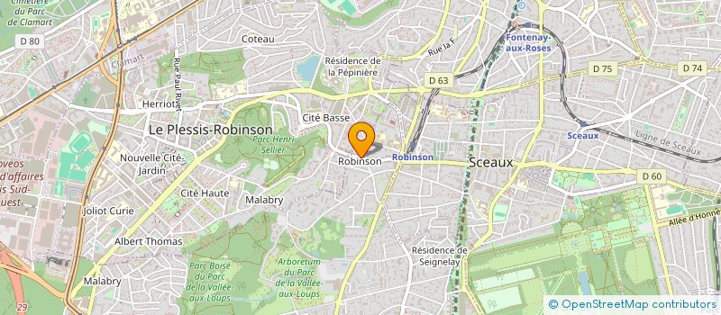 localisation de l'entreprise MADAME PATRICIA FOURE  CHATENAY-MALABRY