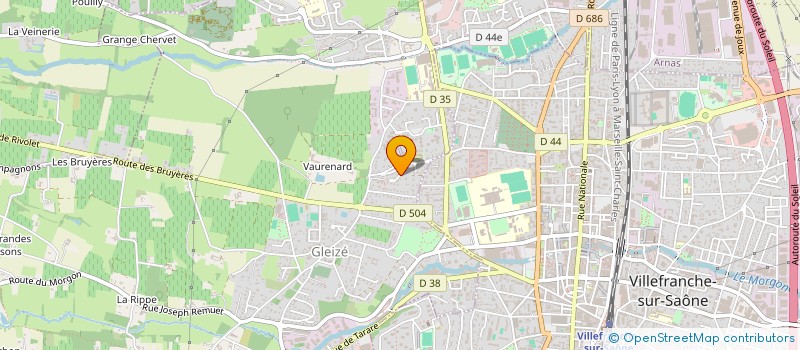 localisation de l'entreprise MADAME PATRICIA FRANCOIS  GLEIZE