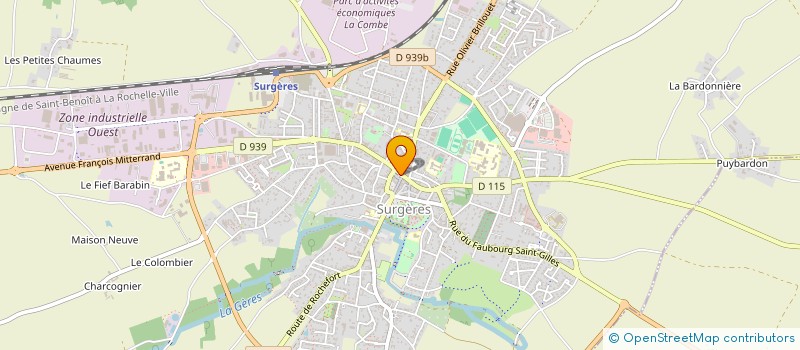 localisation de l'entreprise MADAME PATRICIA FRAPPE  CHAMBON