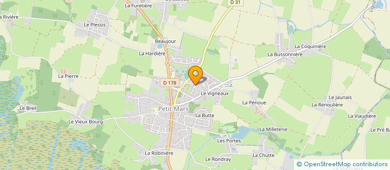 localisation de l'entreprise MADAME PATRICIA FRETAUD  PETIT-MARS