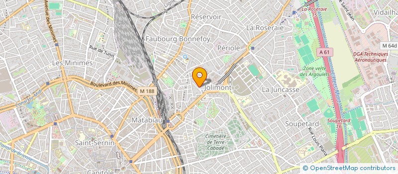 localisation de l'entreprise MADAME PATRICIA FRISCHMANN à TOULOUSE
