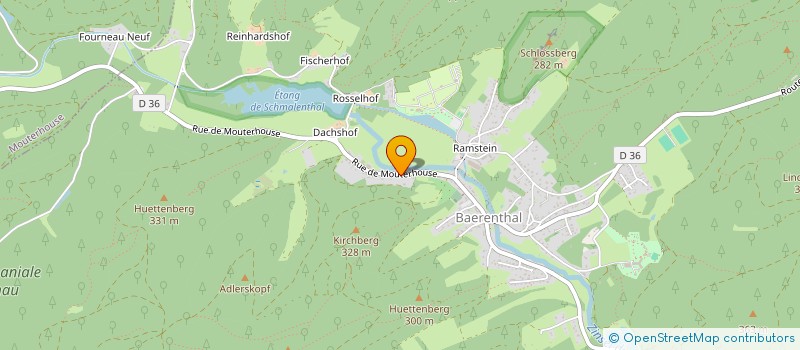 localisation de l'entreprise MADAME PATRICIA FUHRMANN  BAERENTHAL