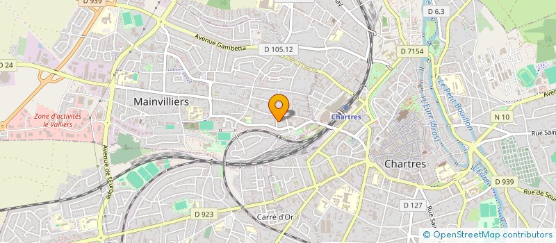 localisation de l'entreprise MADAME PATRICIA GAGLIONE à MAINVILLIERS