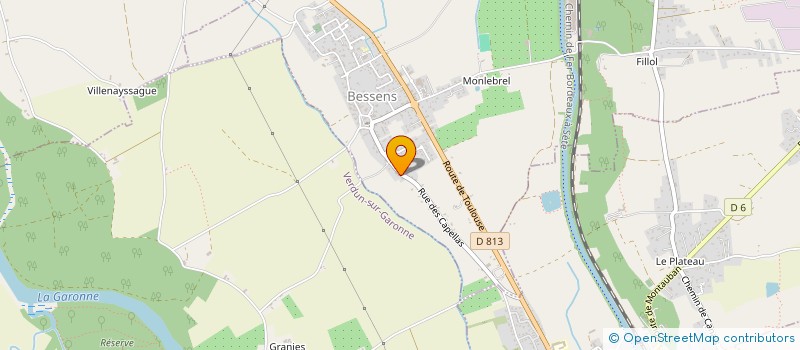 localisation de l'entreprise MADAME PATRICIA GAJEWSKI  GRISOLLES