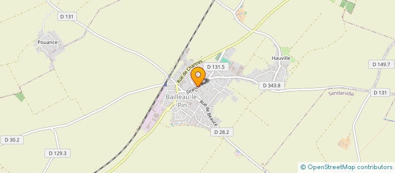 localisation de l'entreprise MADAME PATRICIA GALERNE à BAILLEAU-LE-PIN