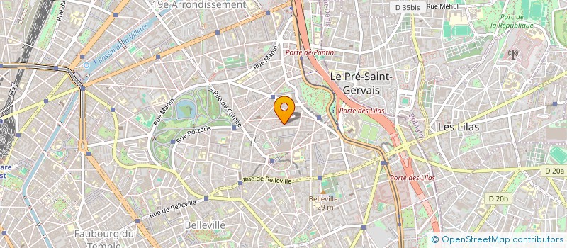 localisation de l'entreprise MADAME PATRICIA GALTIER  PARIS