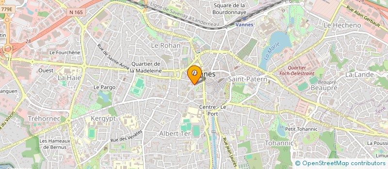 localisation de l'entreprise MADAME PATRICIA GANDY à VANNES