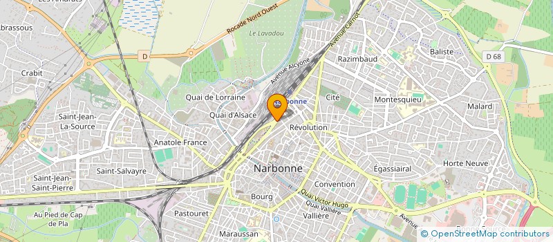 localisation de l'entreprise MADAME PATRICIA GARCIA  ANGLET