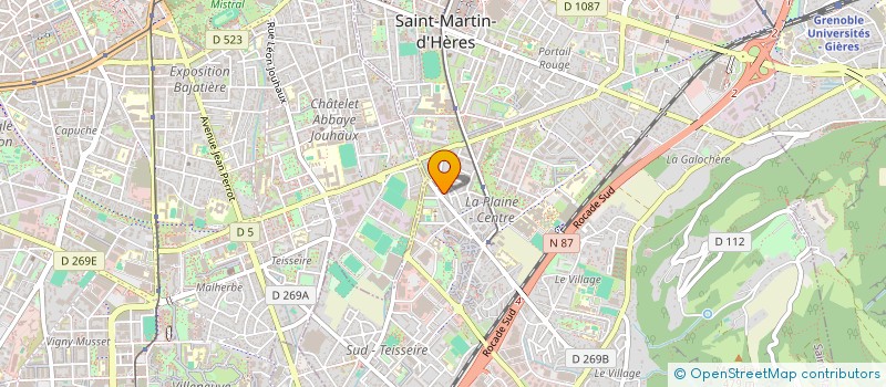 localisation de l'entreprise MADAME PATRICIA GARCIA ALBALADEJO  SAINT-MARTIN-D'HERES