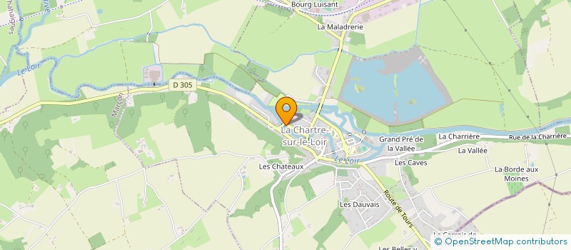 localisation de l'entreprise MADAME PATRICIA GARDNER à LA CHARTRE-SUR-LE-LOIR