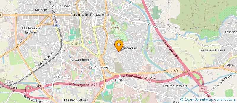 localisation de l'entreprise MADAME PATRICIA GAROT  SALON-DE-PROVENCE