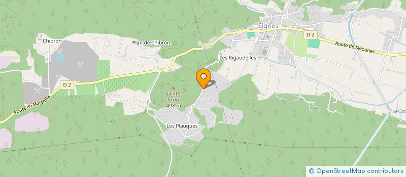 localisation de l'entreprise MADAME PATRICIA GARZINO  SIGNES