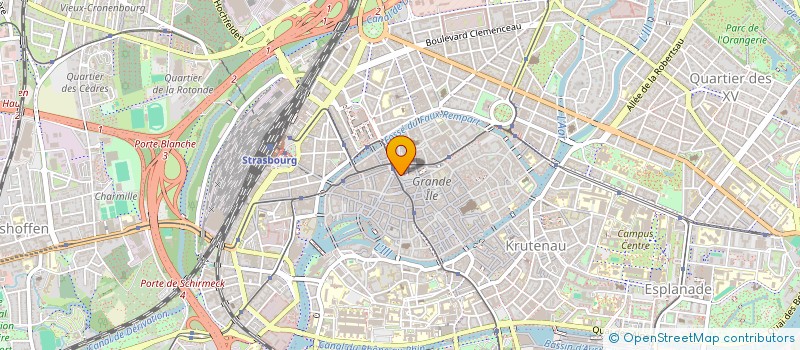 localisation de l'entreprise MADAME PATRICIA GASCHY à STRASBOURG