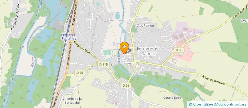 localisation de l'entreprise MADAME PATRICIA GAUTHIER à FERRIERES-EN-GATINAIS