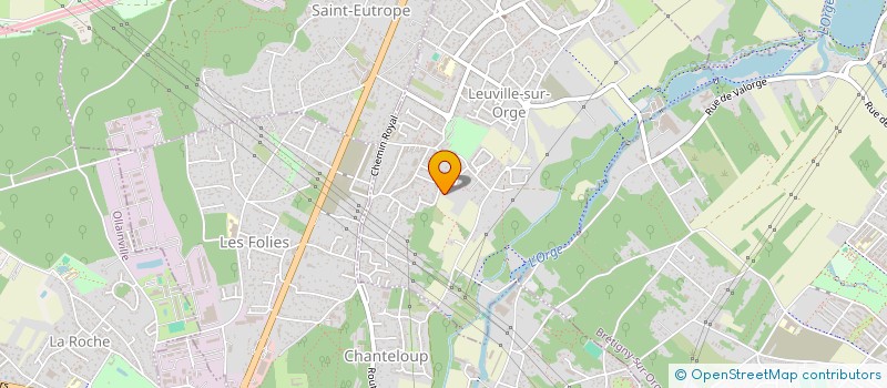 localisation de l'entreprise MADAME PATRICIA GAUTHIER  LEUVILLE-SUR-ORGE