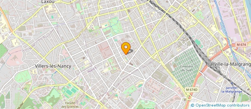 localisation de l'entreprise MADAME PATRICIA GAUTIER  NANCY