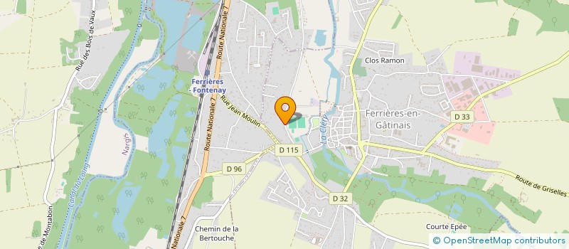 localisation de l'entreprise MADAME PATRICIA GAVIN à FERRIERES-EN-GATINAIS