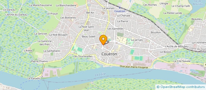 localisation de l'entreprise MADAME PATRICIA GEORGET à COUERON