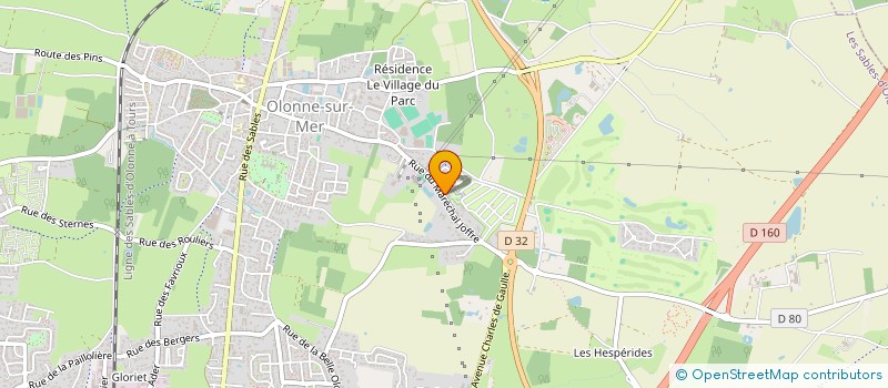 localisation de l'entreprise MADAME PATRICIA GHOYT à LES SABLES D'OLONNE
