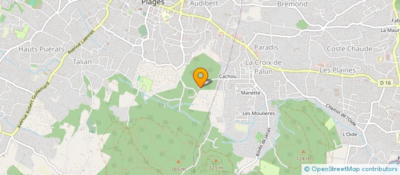localisation de l'entreprise MADAME PATRICIA GIANNINI à SIX-FOURS-LES-PLAGES