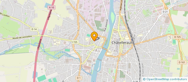 localisation de l'entreprise MADAME PATRICIA GILET  CHATELLERAULT