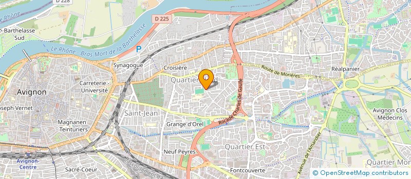 localisation de l'entreprise MADAME PATRICIA GILSON  AVIGNON