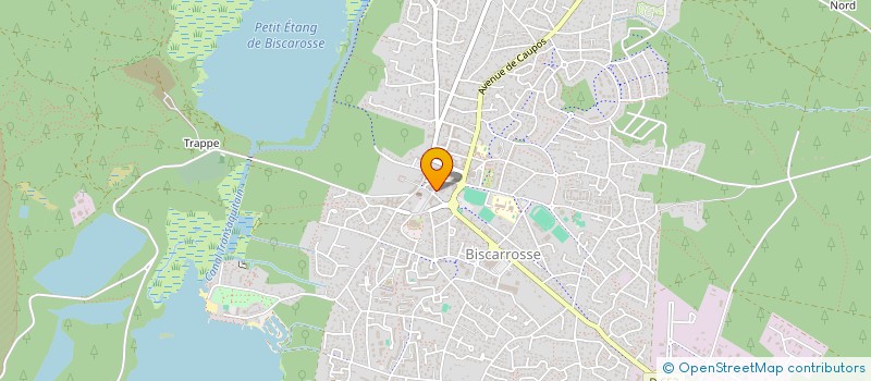 localisation de l'entreprise MADAME PATRICIA GIRARDI  BISCARROSSE