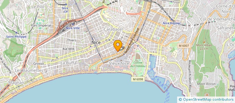 localisation de l'entreprise MADAME PATRICIA GIUDICE  NICE