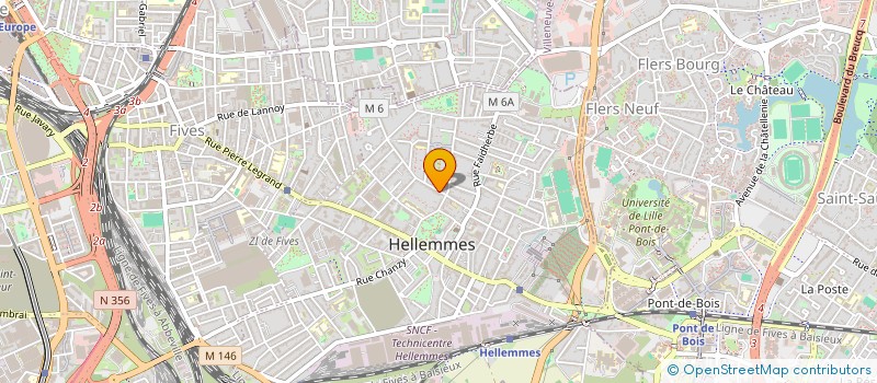 localisation de l'entreprise MADAME PATRICIA GOMAND à LILLE
