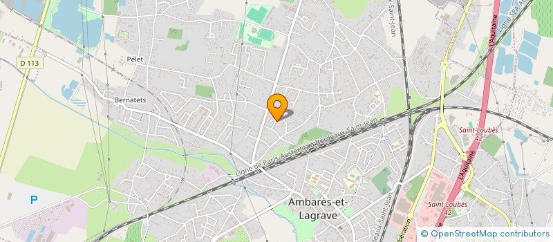 localisation de l'entreprise MADAME PATRICIA GOMEZ à AMBARES-ET-LAGRAVE