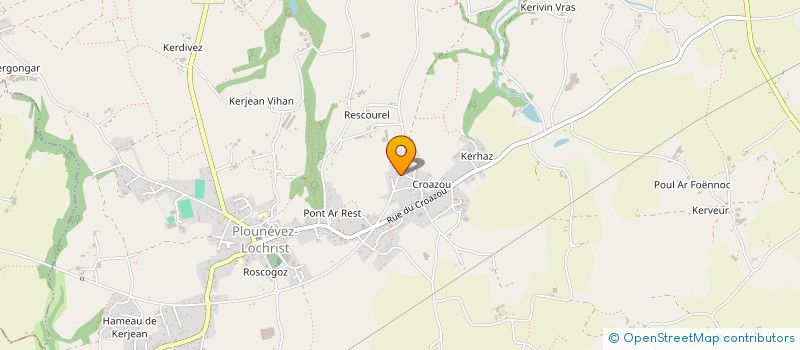 localisation de l'entreprise MADAME PATRICIA GOUEZ  PLOUNEVEZ-LOCHRIST