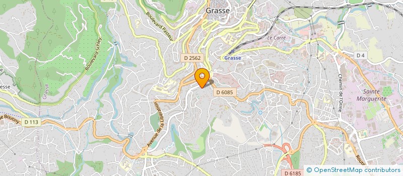 localisation de l'entreprise MADAME PATRICIA GOUIN à GRASSE