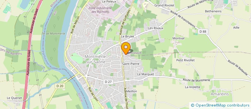 localisation de l'entreprise MADAME PATRICIA GOURBIERE à CHATILLON-SUR-CHALARONNE