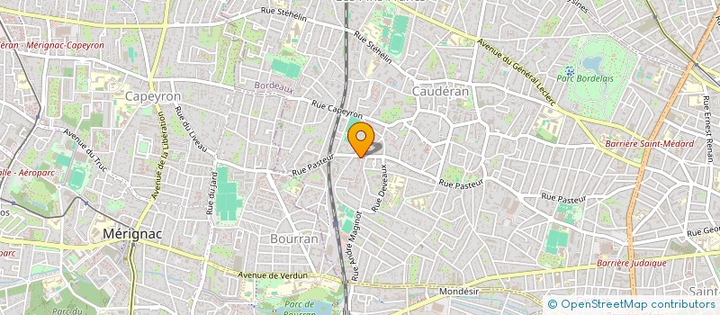 localisation de l'entreprise MADAME PATRICIA GRANDINOT  BORDEAUX