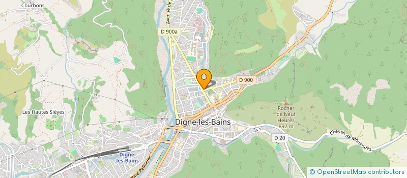localisation de l'entreprise MADAME PATRICIA GRANET BRUNELLO à DIGNE-LES-BAINS