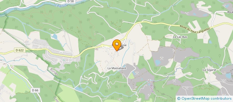 localisation de l'entreprise MADAME PATRICIA GREE  BURLATS