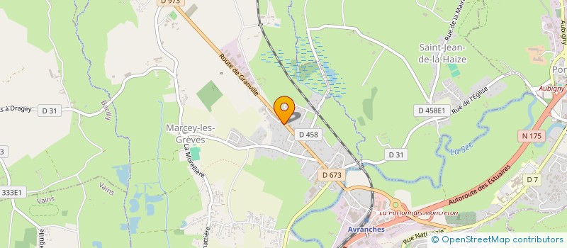 localisation de l'entreprise MADAME PATRICIA GREGIS  MARCEY-LES-GREVES