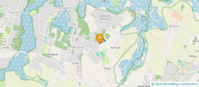 localisation de l'entreprise MADAME PATRICIA GROSPEAUD  MESQUER