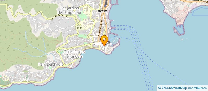 localisation de l'entreprise MADAME PATRICIA GUEYRARD à AJACCIO