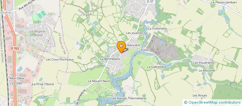 localisation de l'entreprise MADAME PATRICIA GUIBBERT à DOMPIERRE-SUR-YON