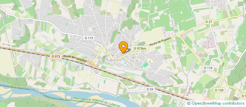 localisation de l'entreprise MADAME PATRICIA GUILLAUMIN  LAURIS