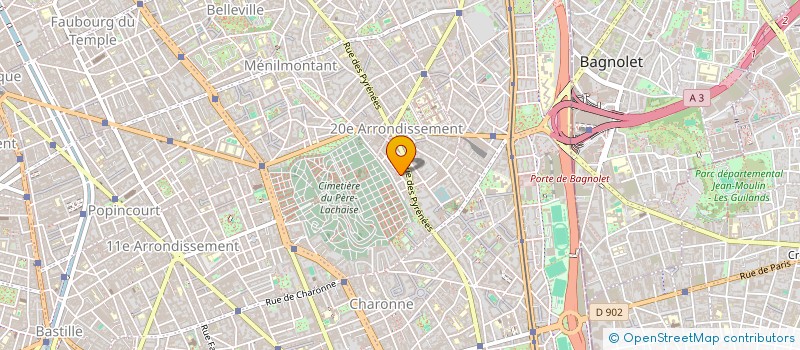 localisation de l'entreprise MADAME PATRICIA GUILLAY  PARIS