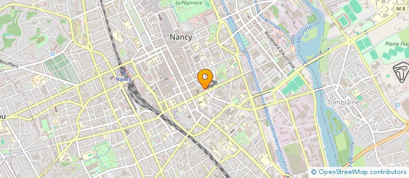 localisation de l'entreprise MADAME PATRICIA GUNIA  NANCY