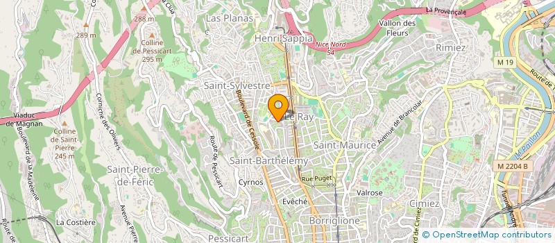 localisation de l'entreprise MADAME PATRICIA HACHE  NICE